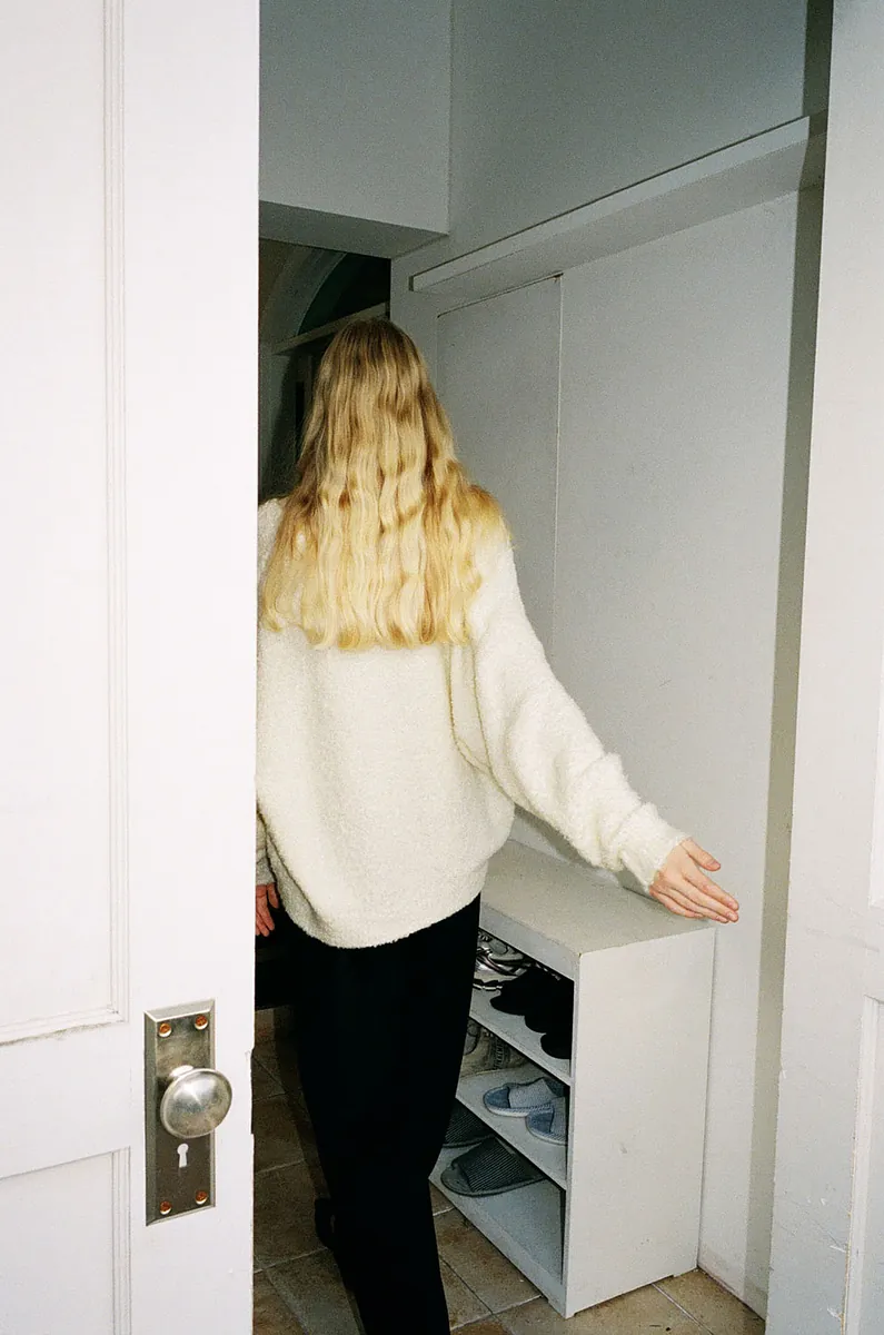 Studio Doe - Fluffy Wool V-Neck Loose Sweater