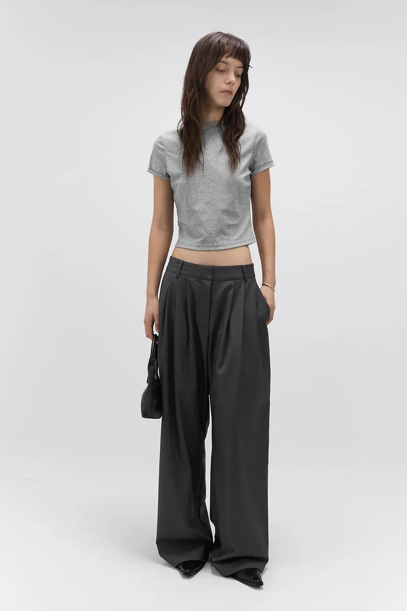 匹馬棉極簡小立領Tee 2.0