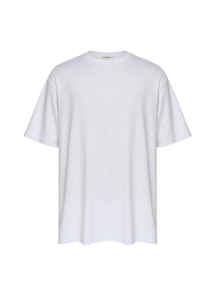 Studio Doe - Gender Free Supima Cotton Minimal Boxy T-Shirt