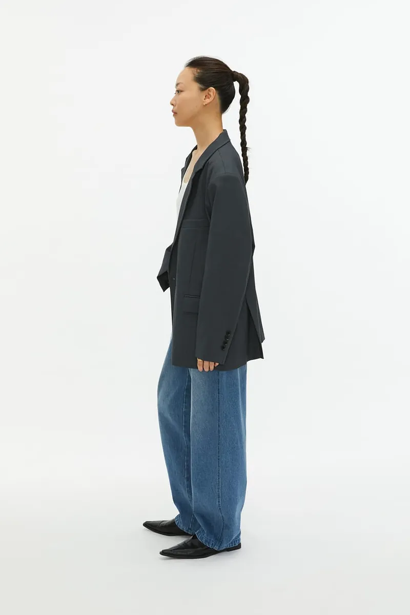 Studio Doe - Classic Gender Free Single-Breasted Oversized Blazer