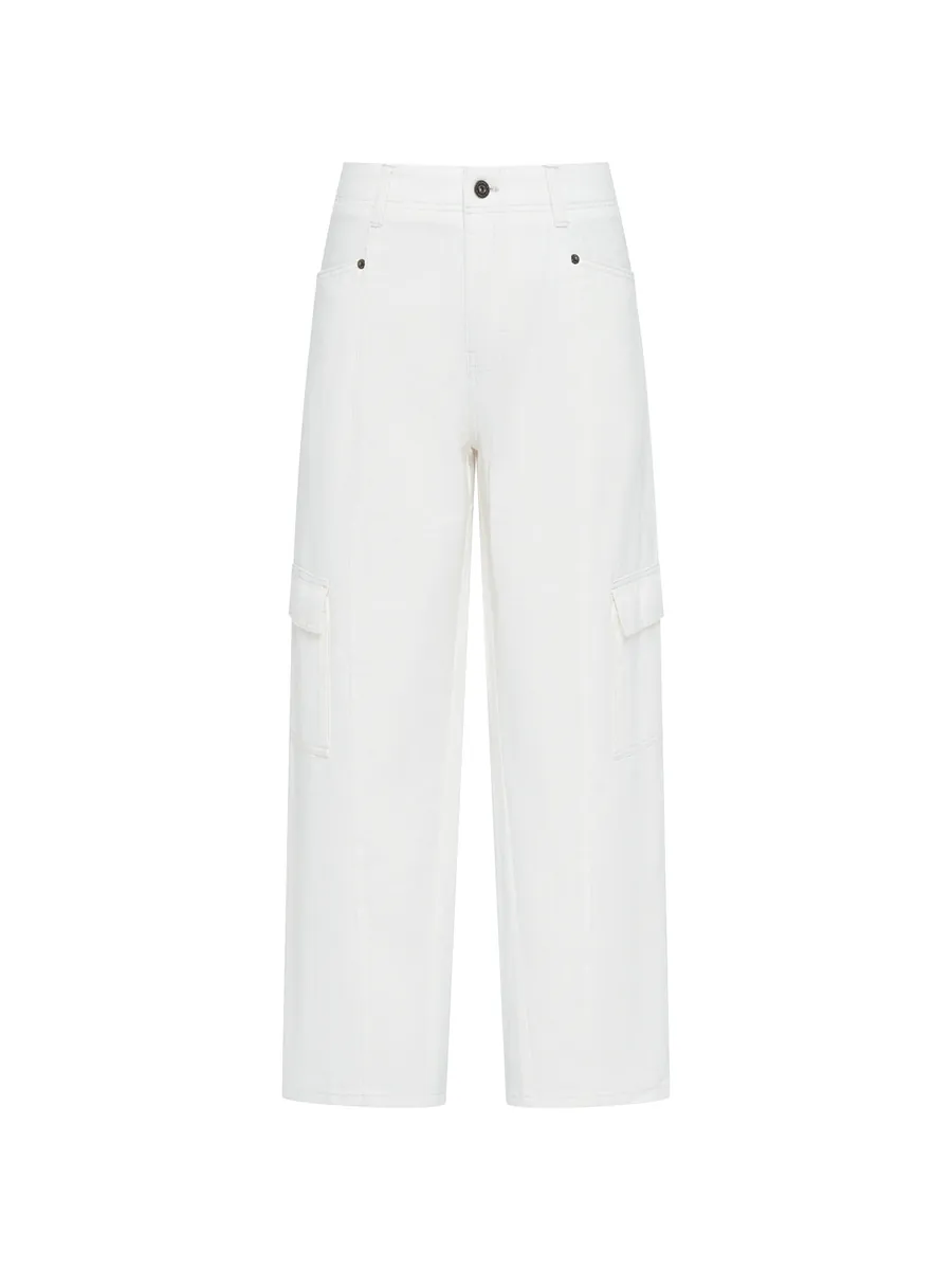 Studio Doe - Twill Patch Pocket Straight Pants