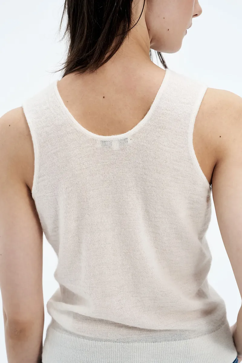 Studio Doe - Mohair Sleeveless Cardigan