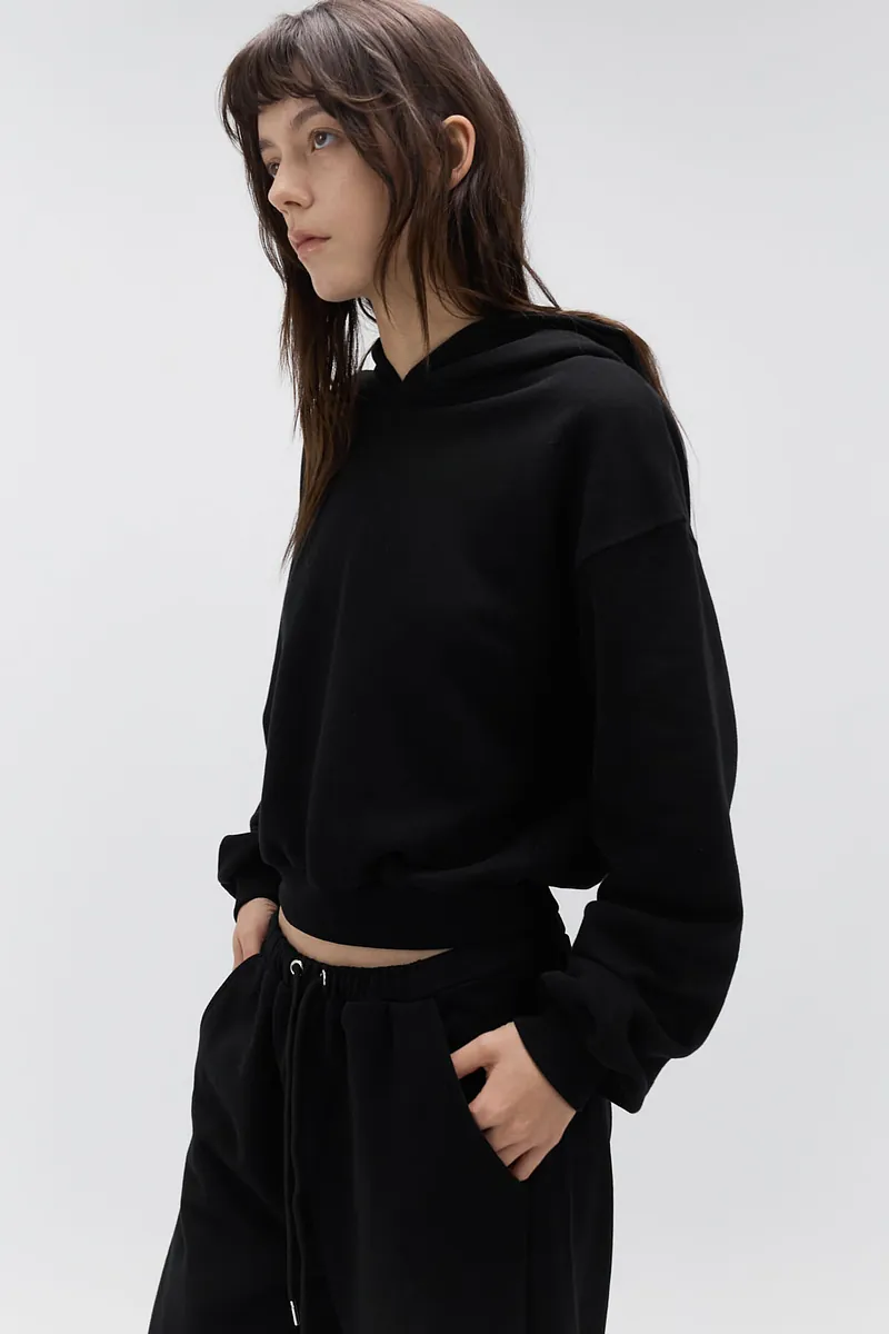 Studio Doe - Fleece Cropped Hoodie