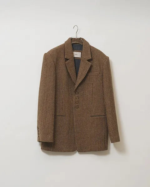 [PRE-ORDER] TODAYFUL - Wool100% Check Jacket