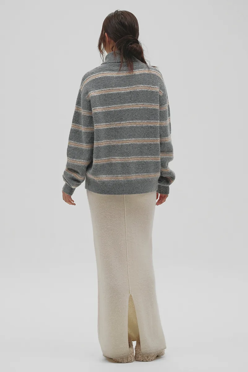 [PRE-ORDER] TODAYFUL - Multicolor Border Knit