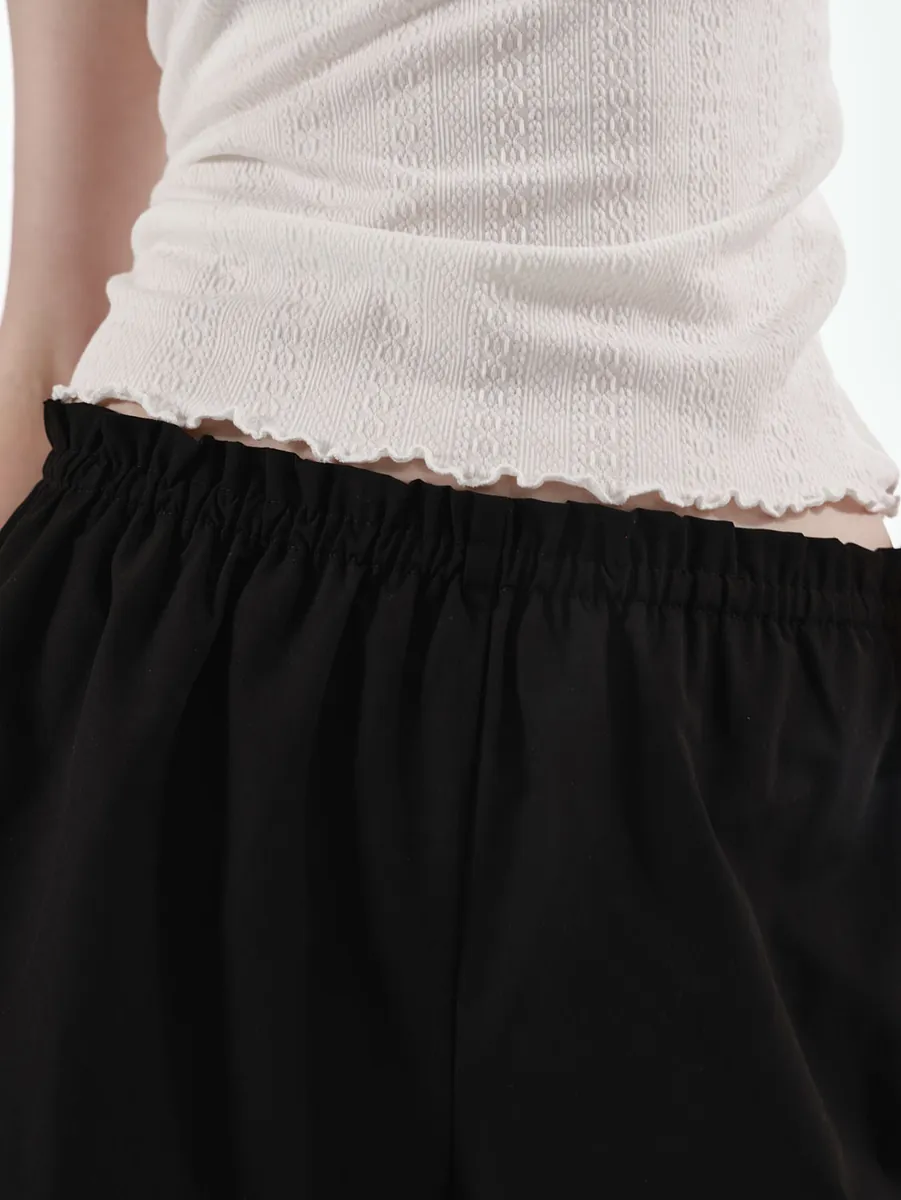 Studio Doe - Lightweight Ruffle A-Line Shorts