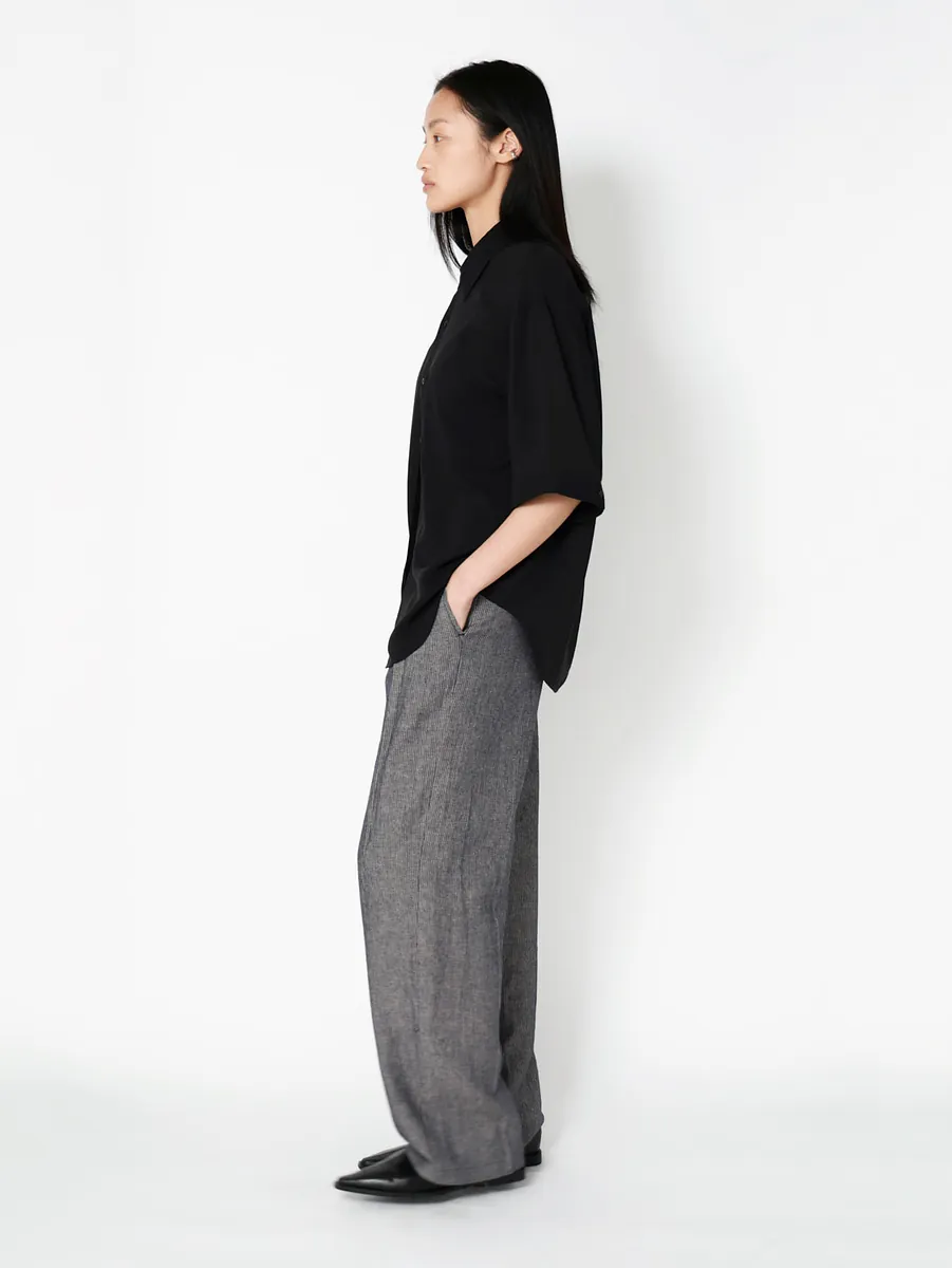 Studio Doe - Gender Free Striped Cotton Linen Easy Pants