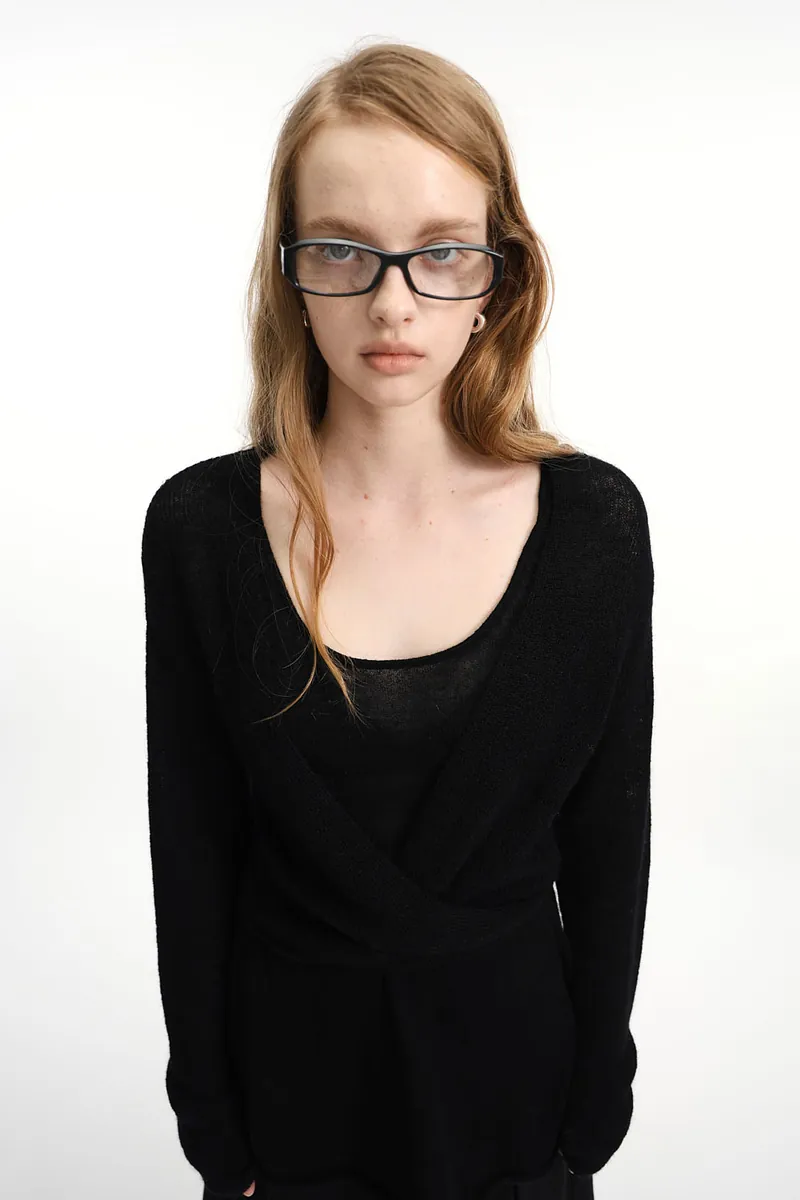 Studio Doe - Fine Wool Blend Knit Two-Piece Set