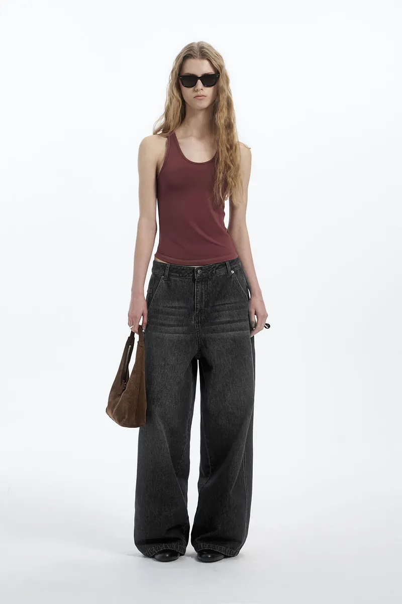 Studio Doe - Low Pocket Washed Denim Pants