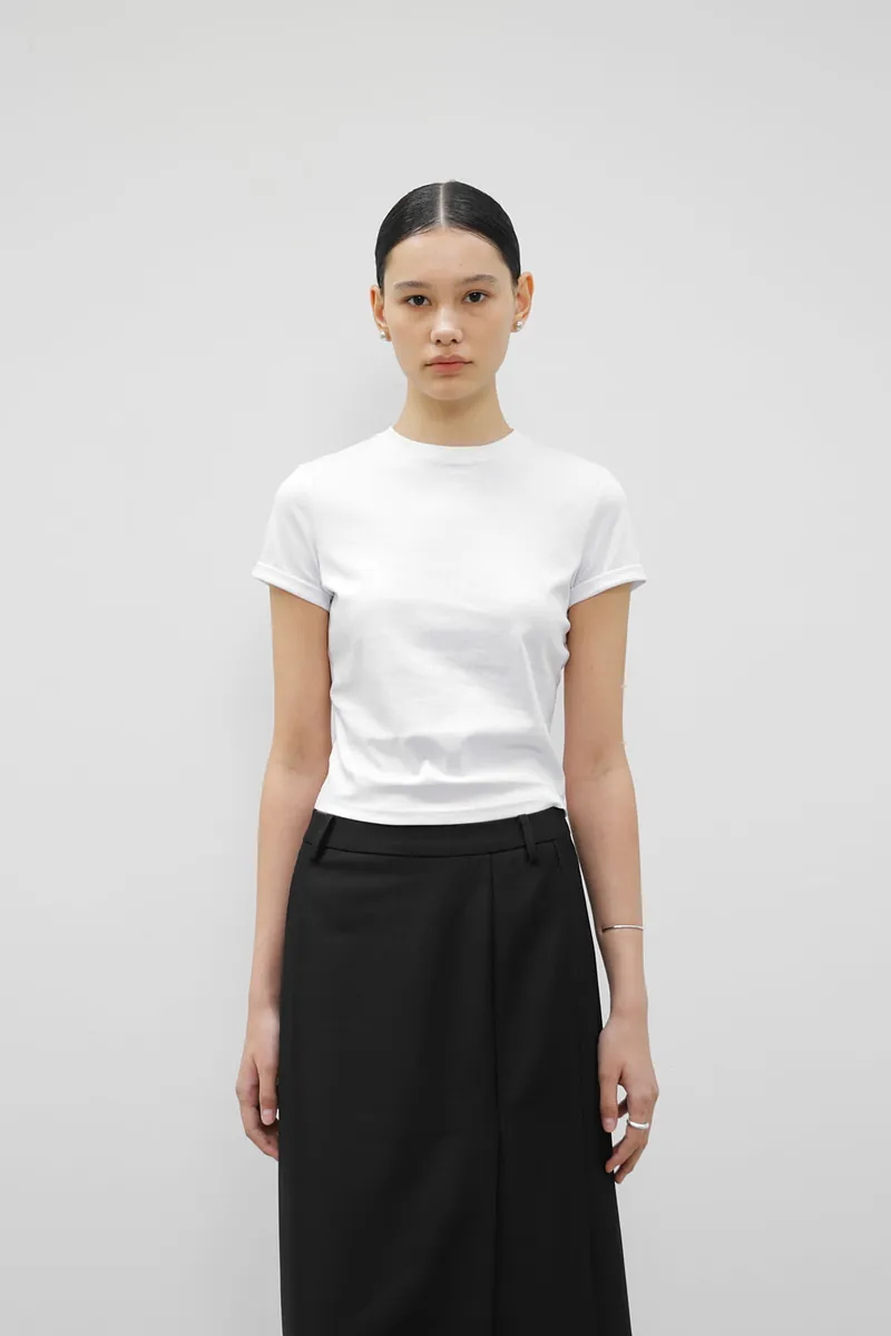 匹馬棉極簡小立領Tee 2.0