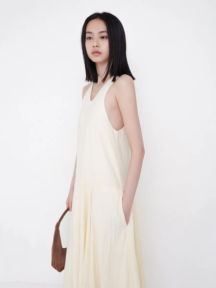 Studio Doe - Low Waist Panel Flared Dress
