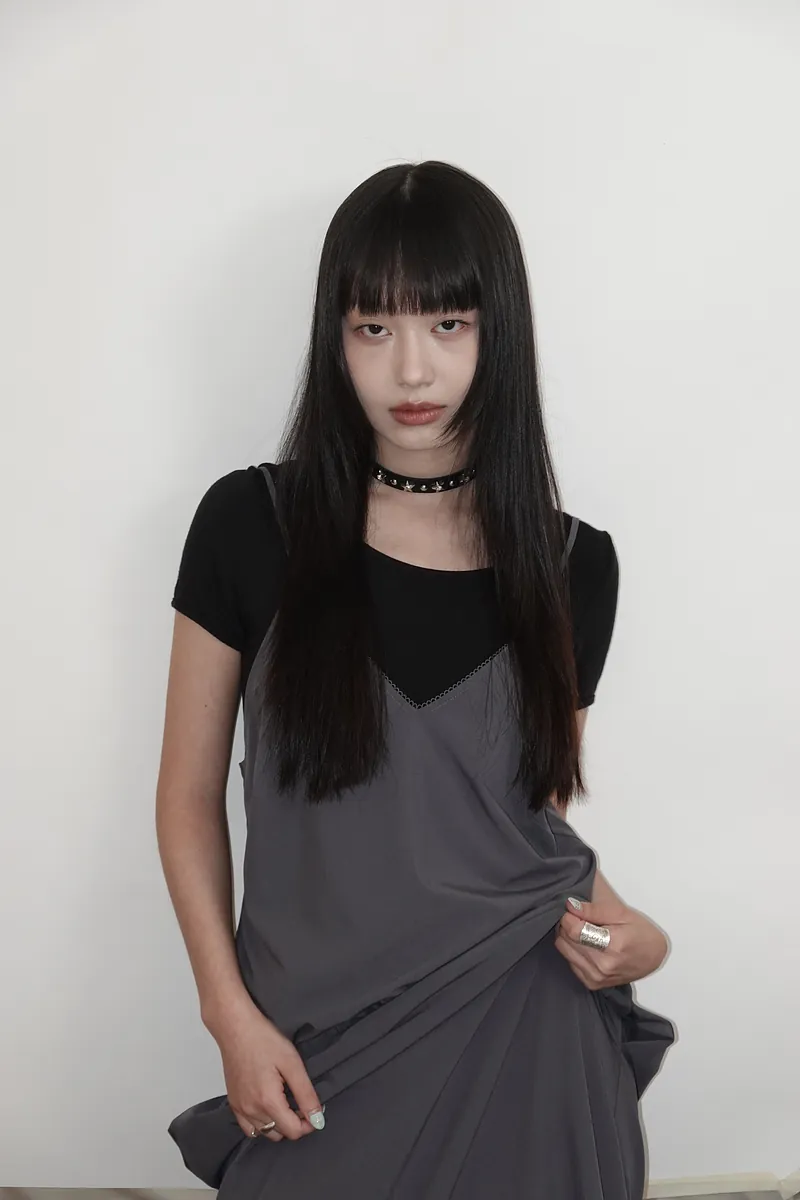 Studio Doe - Diagonal Shirred Strap Dress