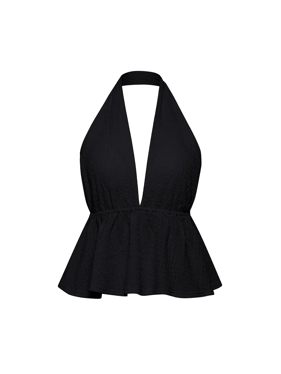 Studio Doe - Shirred Texture Backless Bratop