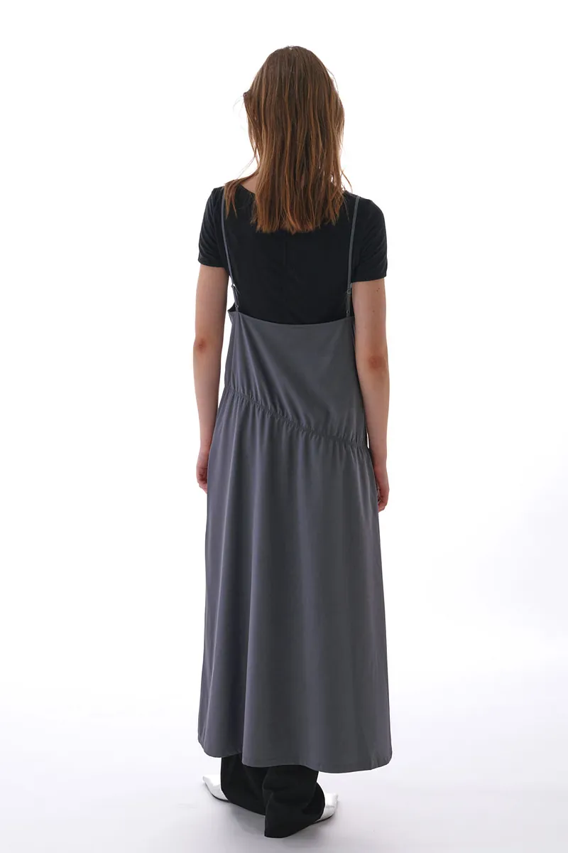 Studio Doe - Diagonal Shirred Strap Dress