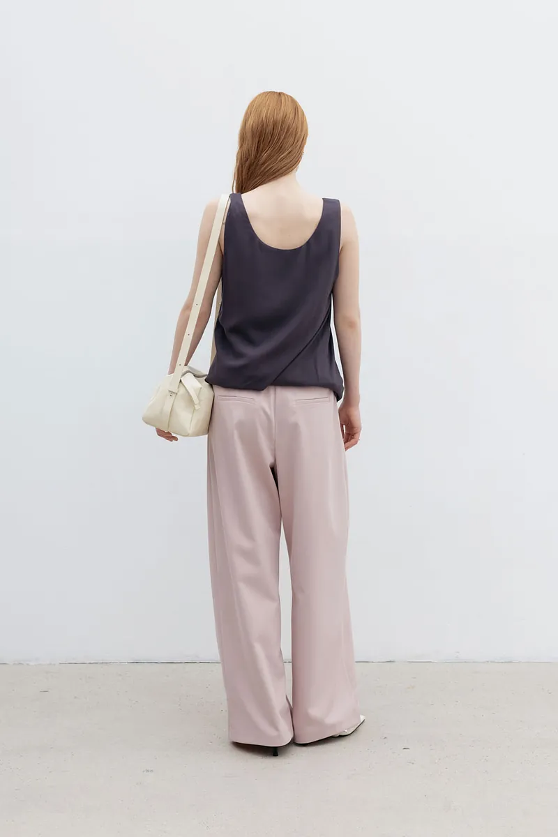 Studio Doe - Three-Tuck Low-Rise Wide Pants 3.0