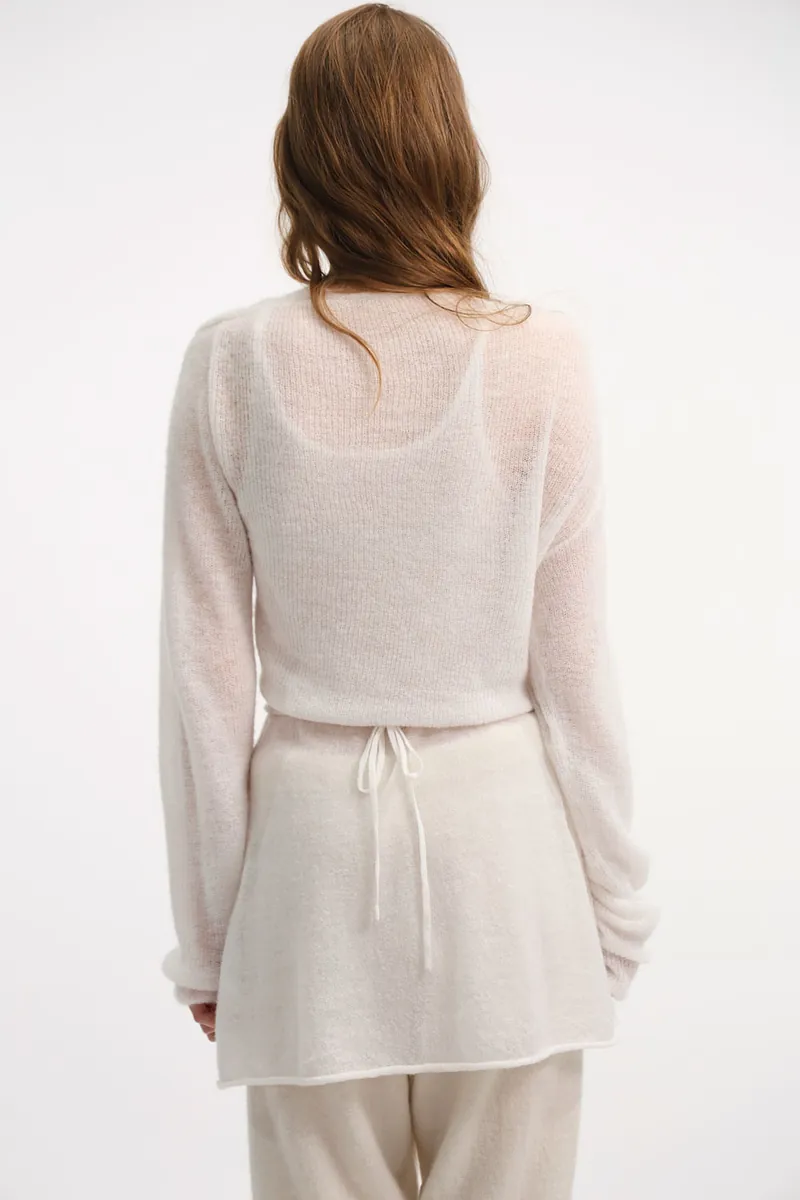 Studio Doe - Fine Wool Blend Knit Two-Piece Set
