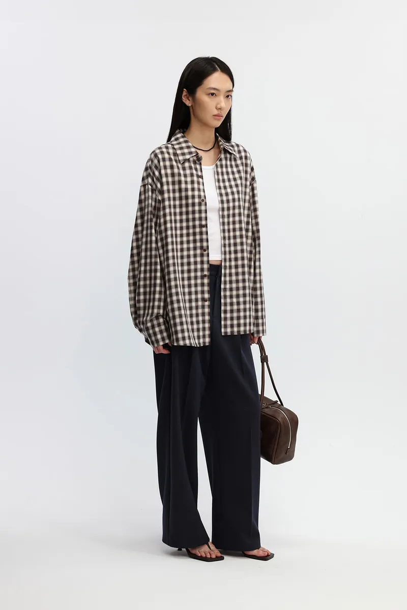 Studio Doe - Gender Free Wool-like Tuck Trousers