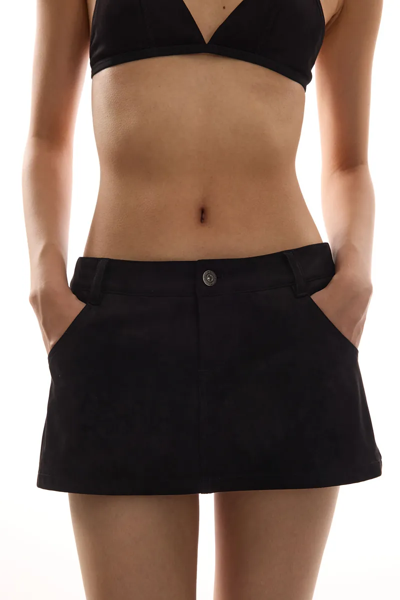 Studio Doe - Doe：Molly Faux Suede Skort