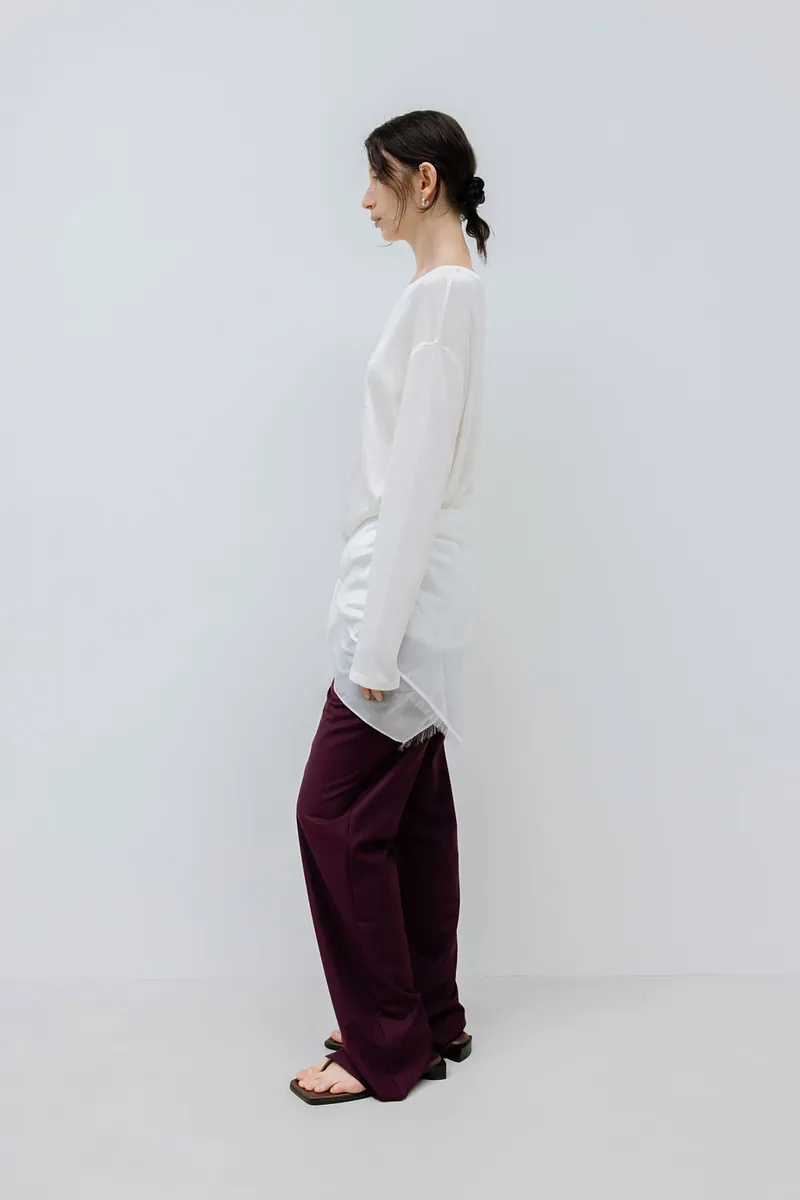 Studio Doe - Air-knit Sheer Tee