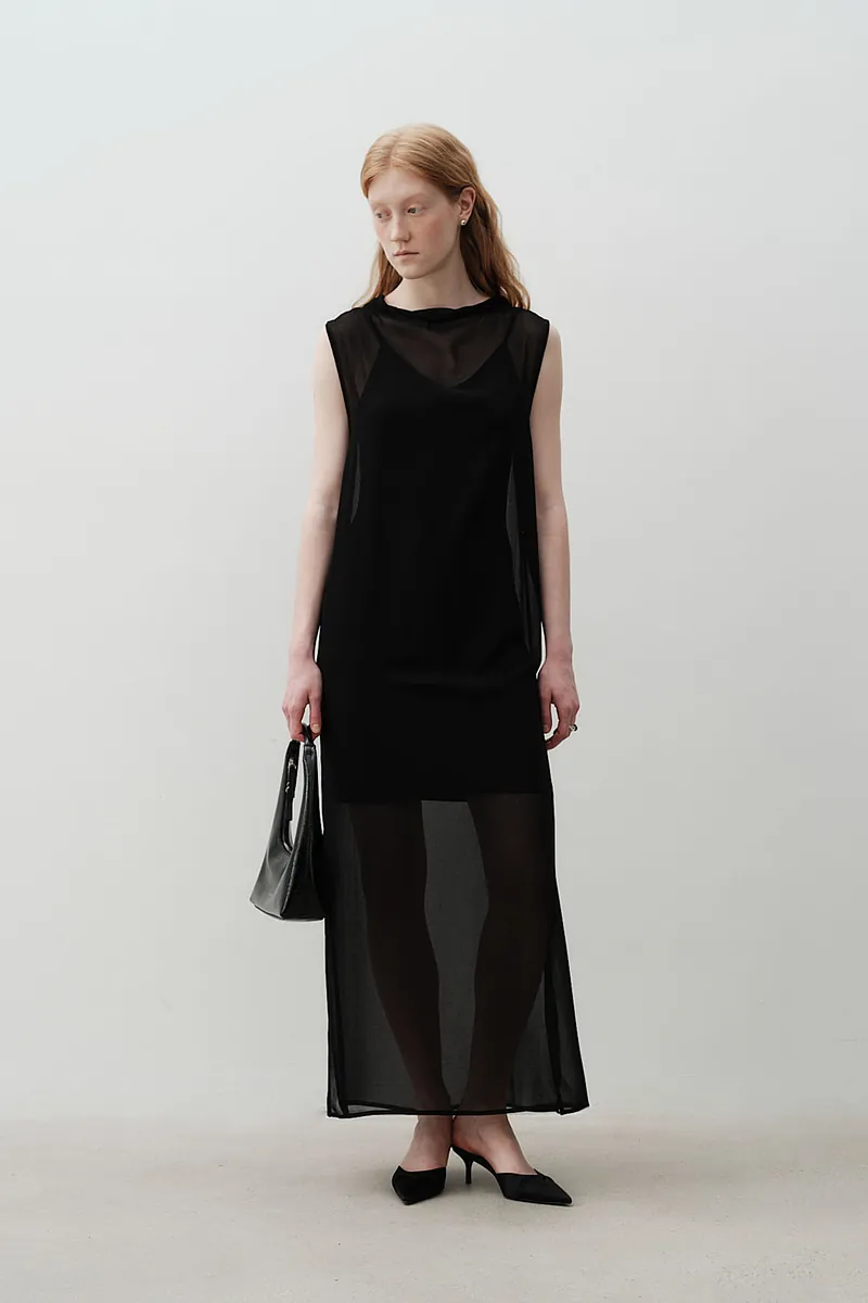 Studio Doe - Twisted Neck Two-piece Dress