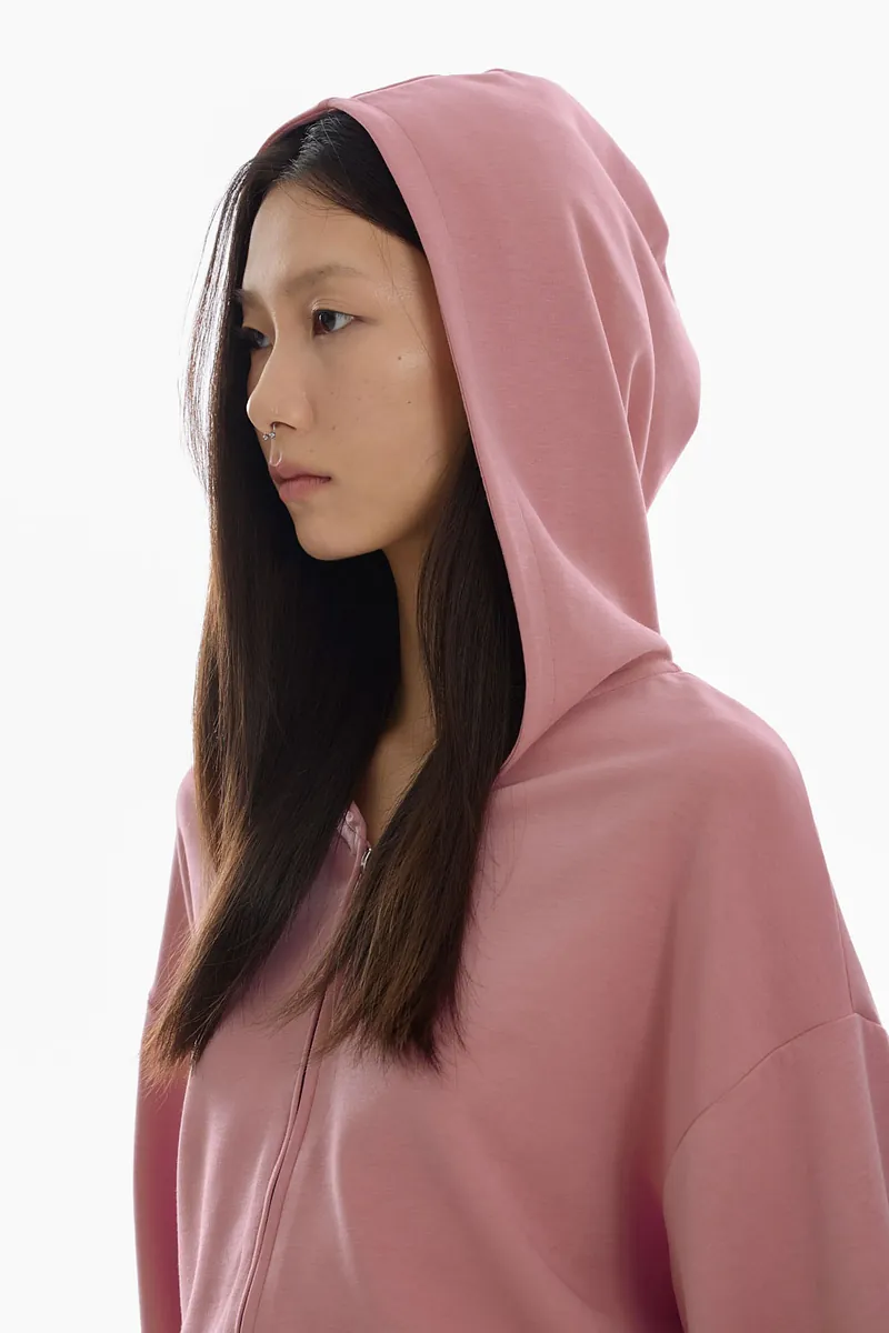 Doe：Molly Double Zipper Hoodie