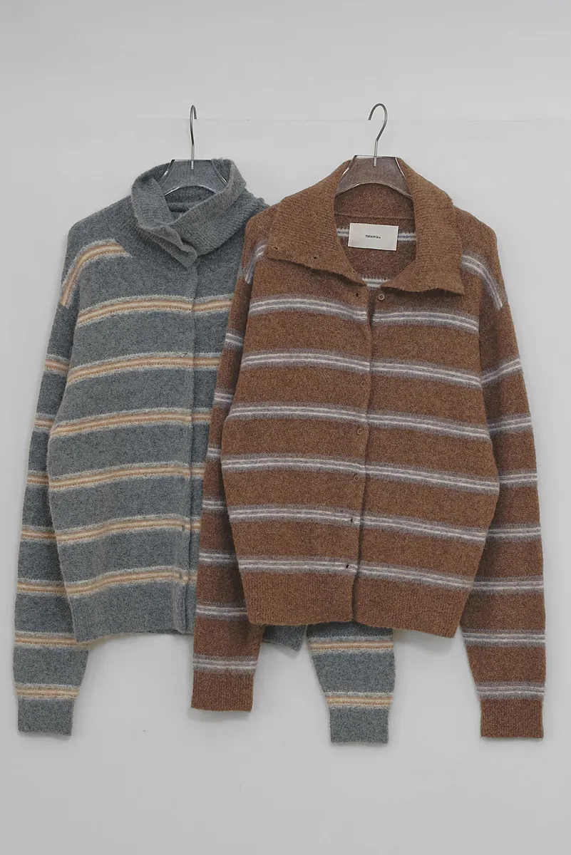 [PRE-ORDER] TODAYFUL - Multicolor Border Knit