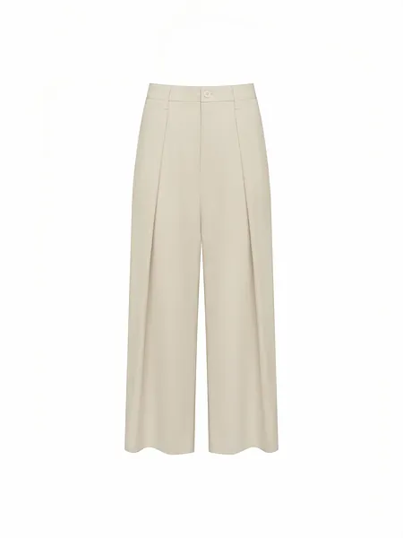 Studio Doe - Structured Tuck Chino Pants