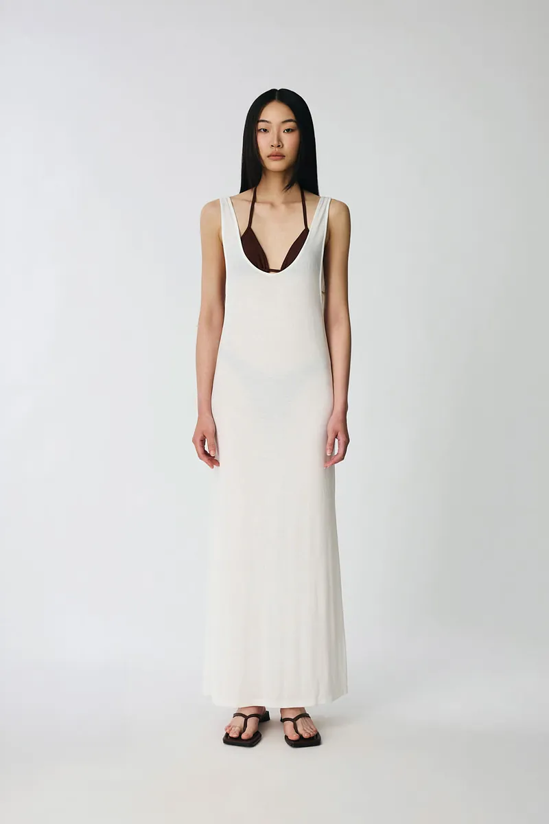 Studio Doe - Doe：Molly Tencel Backless Cover-Up Dress