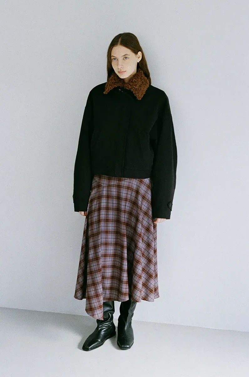 Studio Doe - Boa Collar Aviator Jacket
