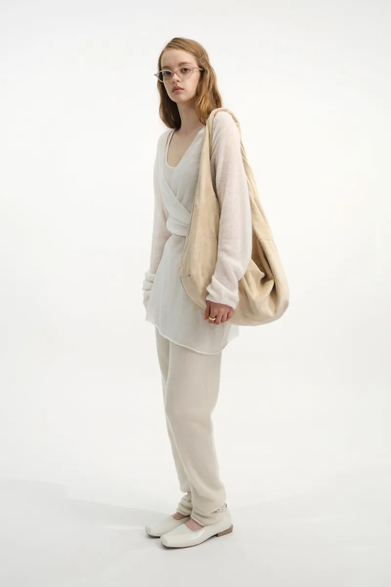 Studio Doe - Fine Wool Blend Knit Two-Piece Set