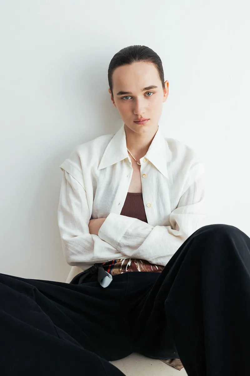 Studio Doe - Layered Panel Textured Shirt