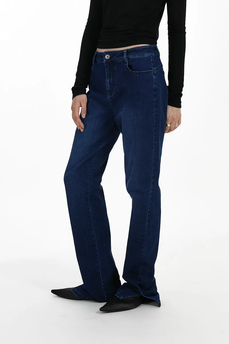 Studio Doe - Slit Hem Slim Jeans