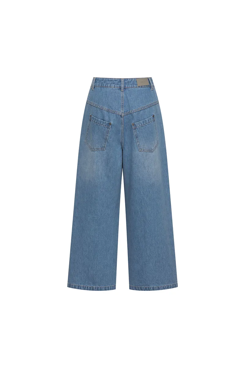 Studio Doe - Low Pocket Washed Denim Pants