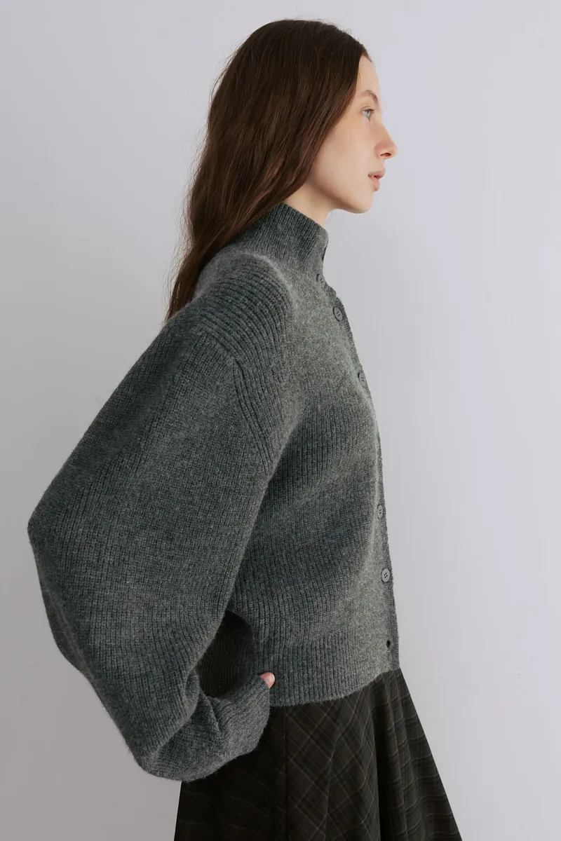 Studio Doe - Stand Collar Cardigan