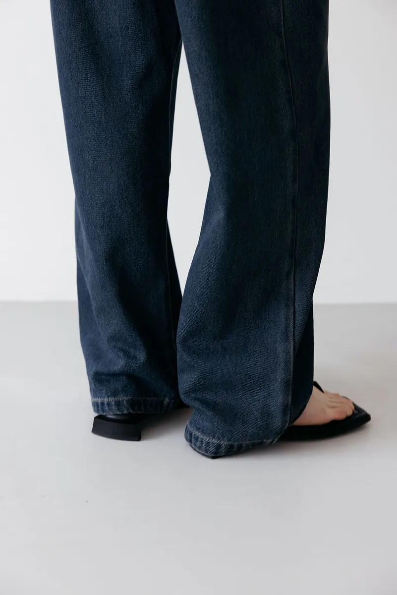 Studio Doe - Washed Low-Crotch Baggy Jeans