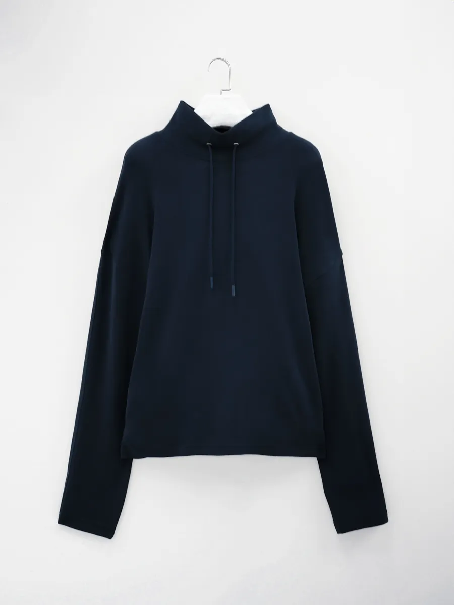 Studio Doe - Slouchy Half-Zip Drawstring Sweatshirt