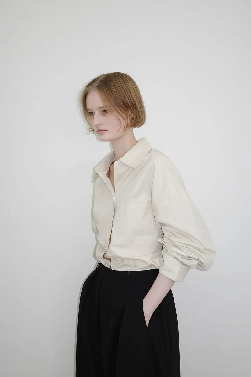 Studio Doe - Folded Sleeve Cocoon Shirt