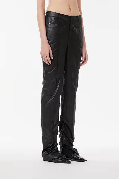 Low Rise Tapered Trousers