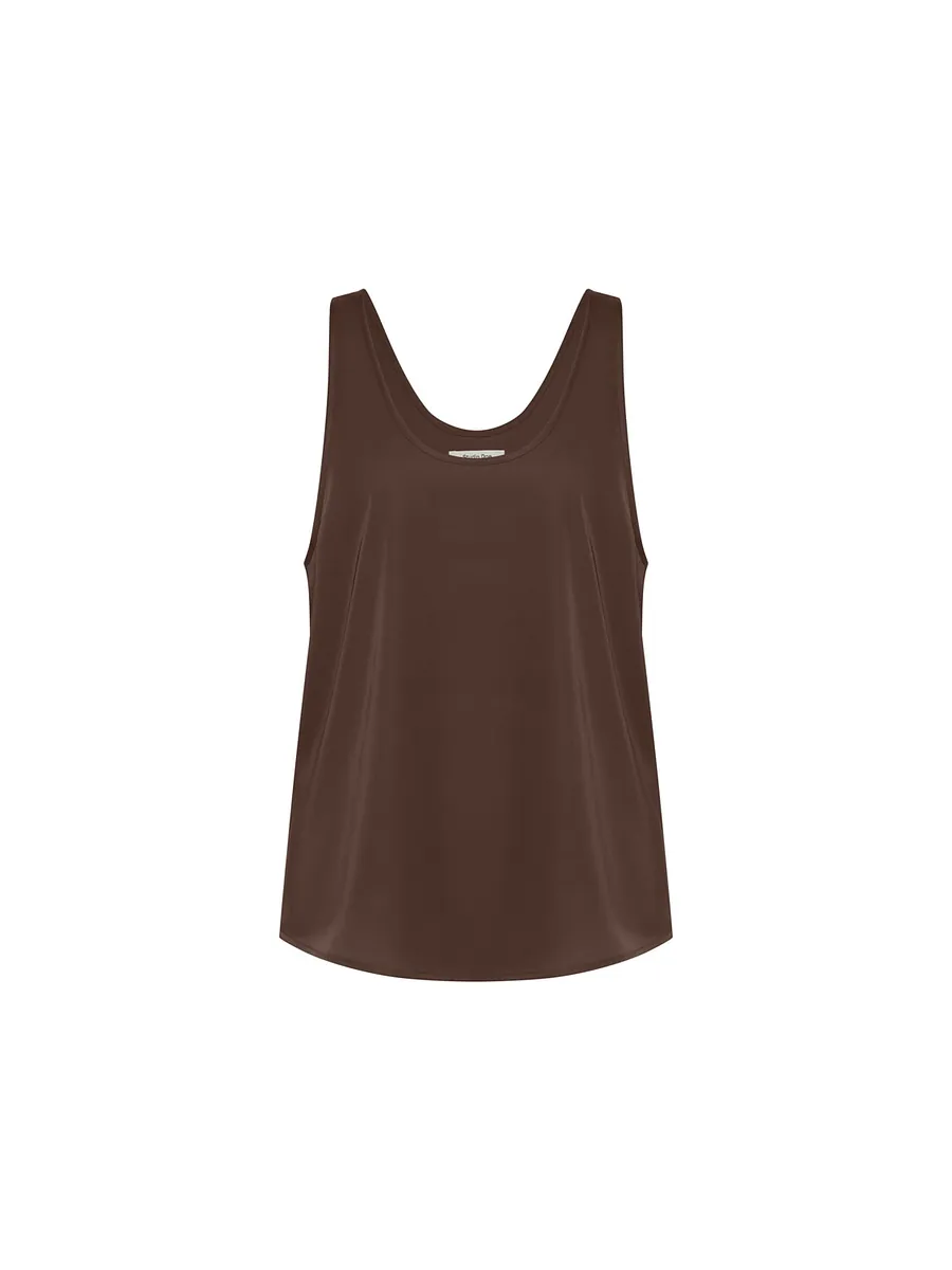 Studio Doe - Matte Satin U-Neck Tank Top