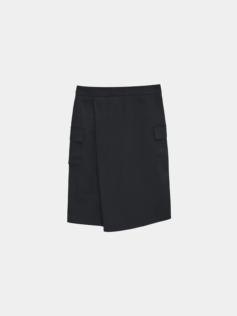Studio Doe - Structured Pleated Knee-Length Skirt