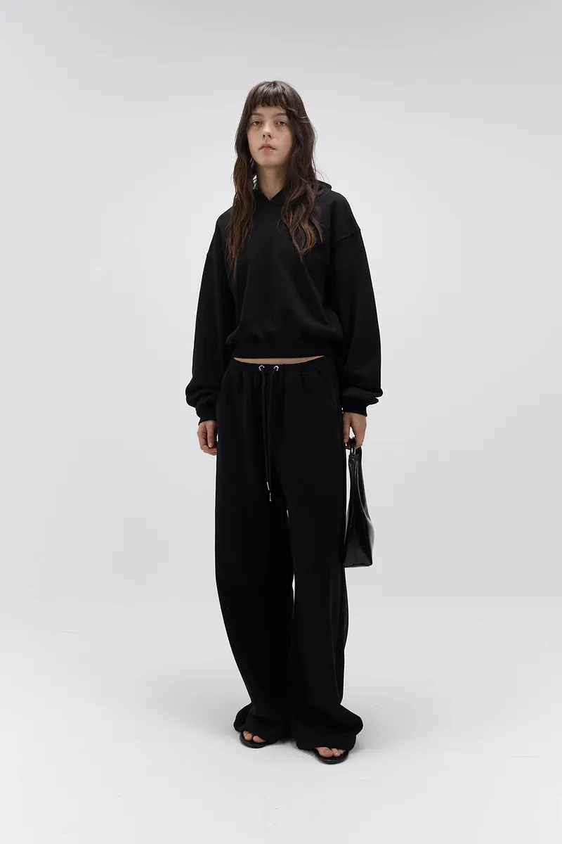 Studio Doe - Fleece Cropped Hoodie