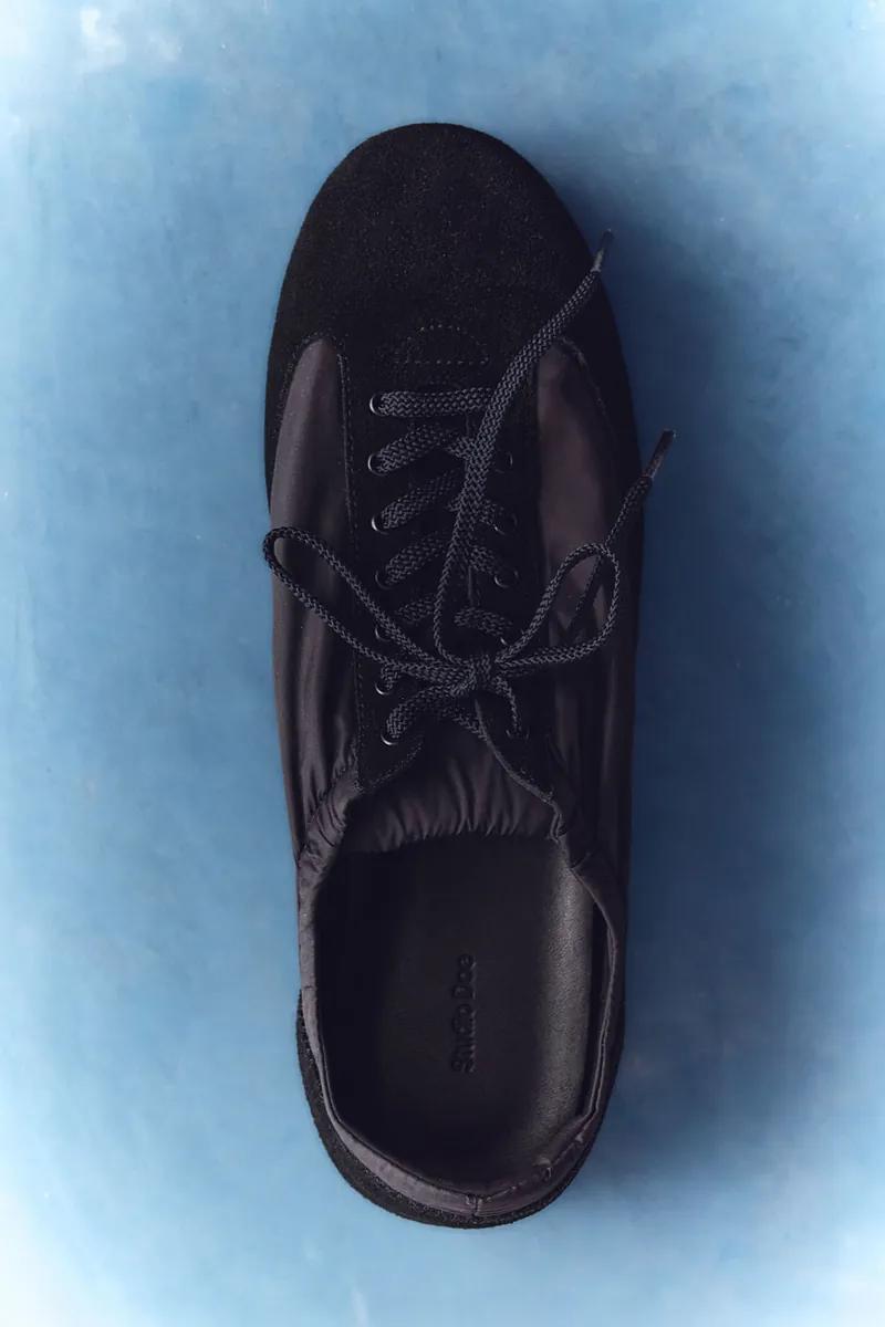 Studio Doe - Slim Trainer Suede Docking Sneakers