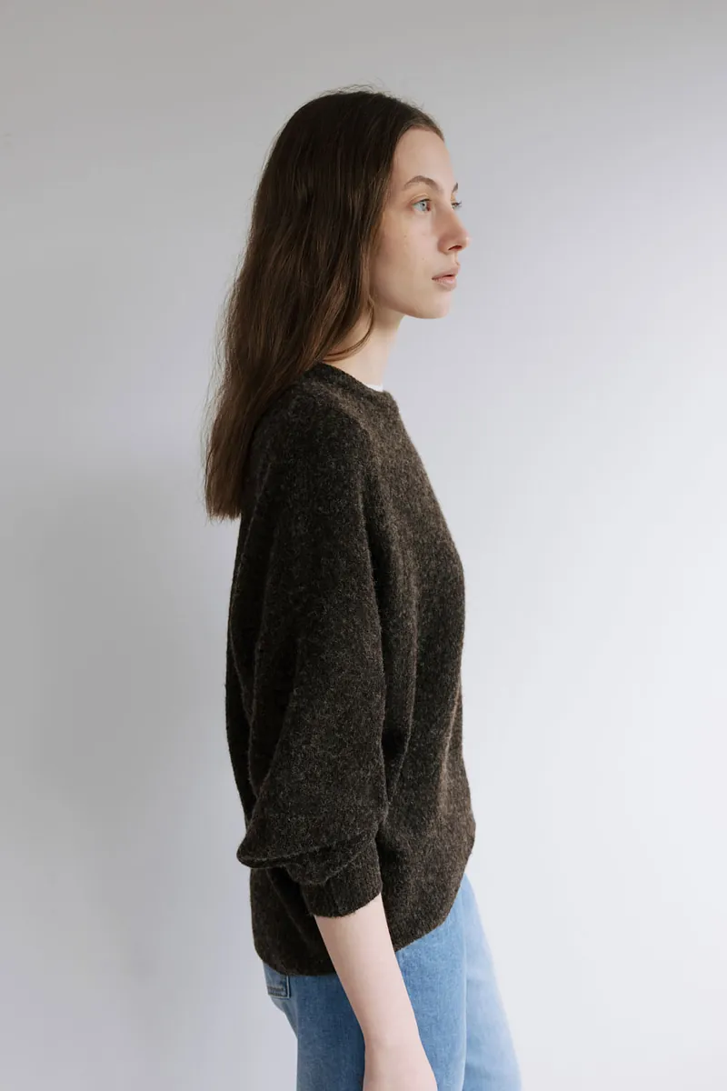 Studio Doe - Crew Neck Curved Sleeve Sweater