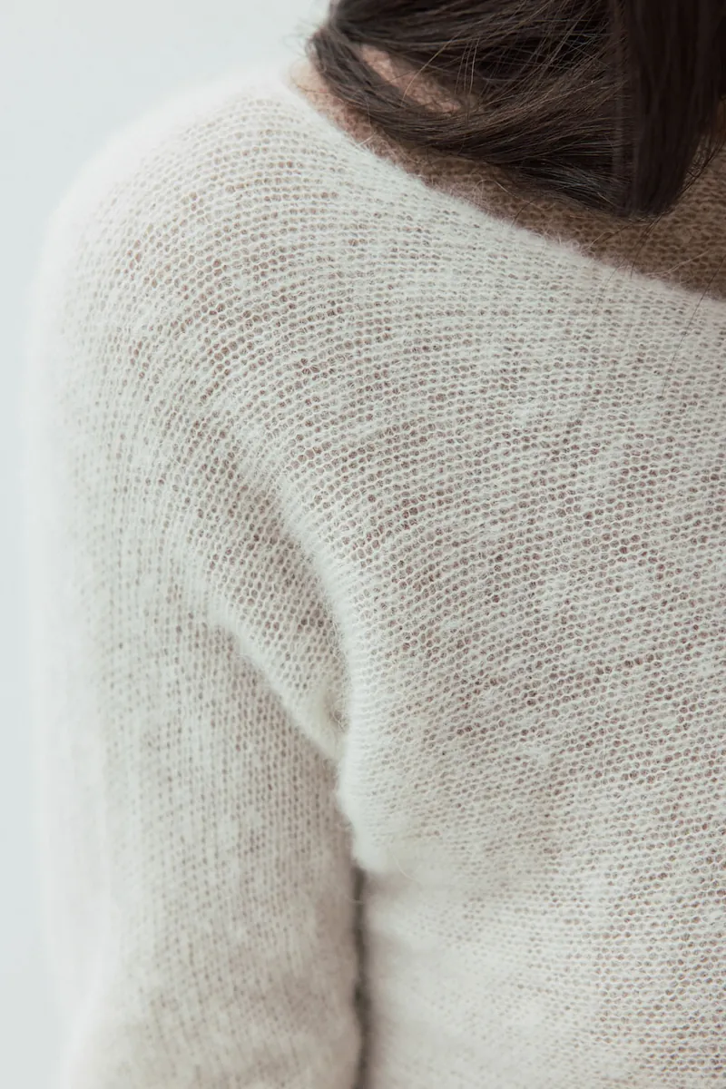 Studio Doe - Fine Wool Blend Wide Neck Sweater