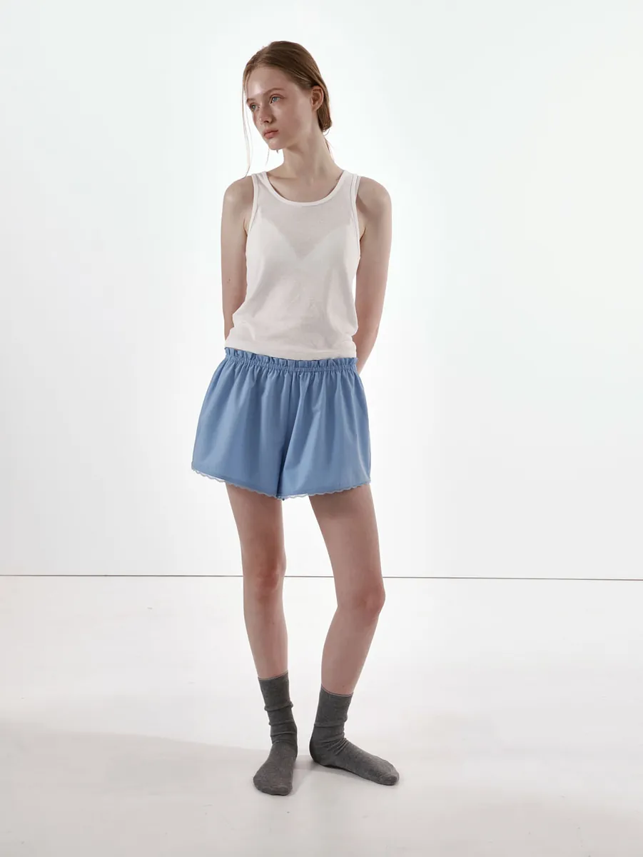 Studio Doe - Lightweight Ruffle A-Line Shorts