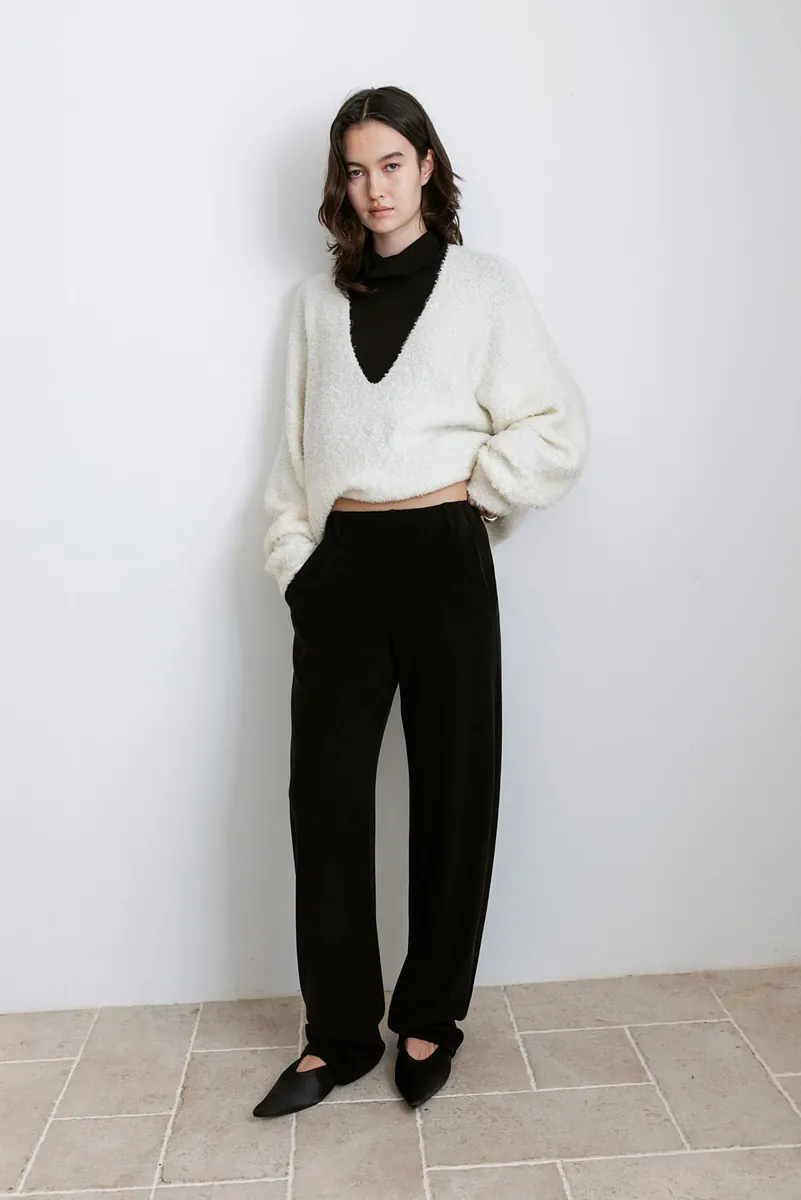 Studio Doe - Brushed Knit Stretch Trousers