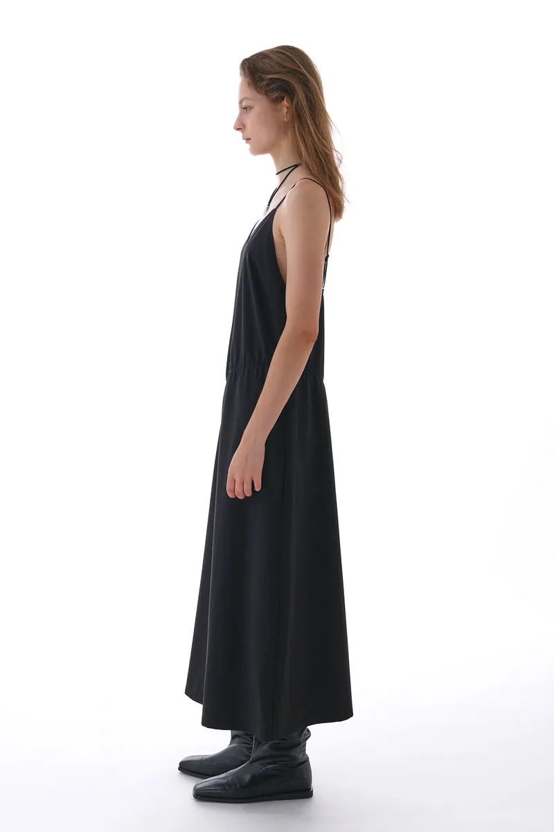 Studio Doe - Diagonal Shirred Strap Dress
