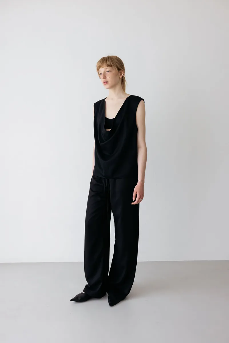 Studio Doe - Reversible Draped Neck Tank Top