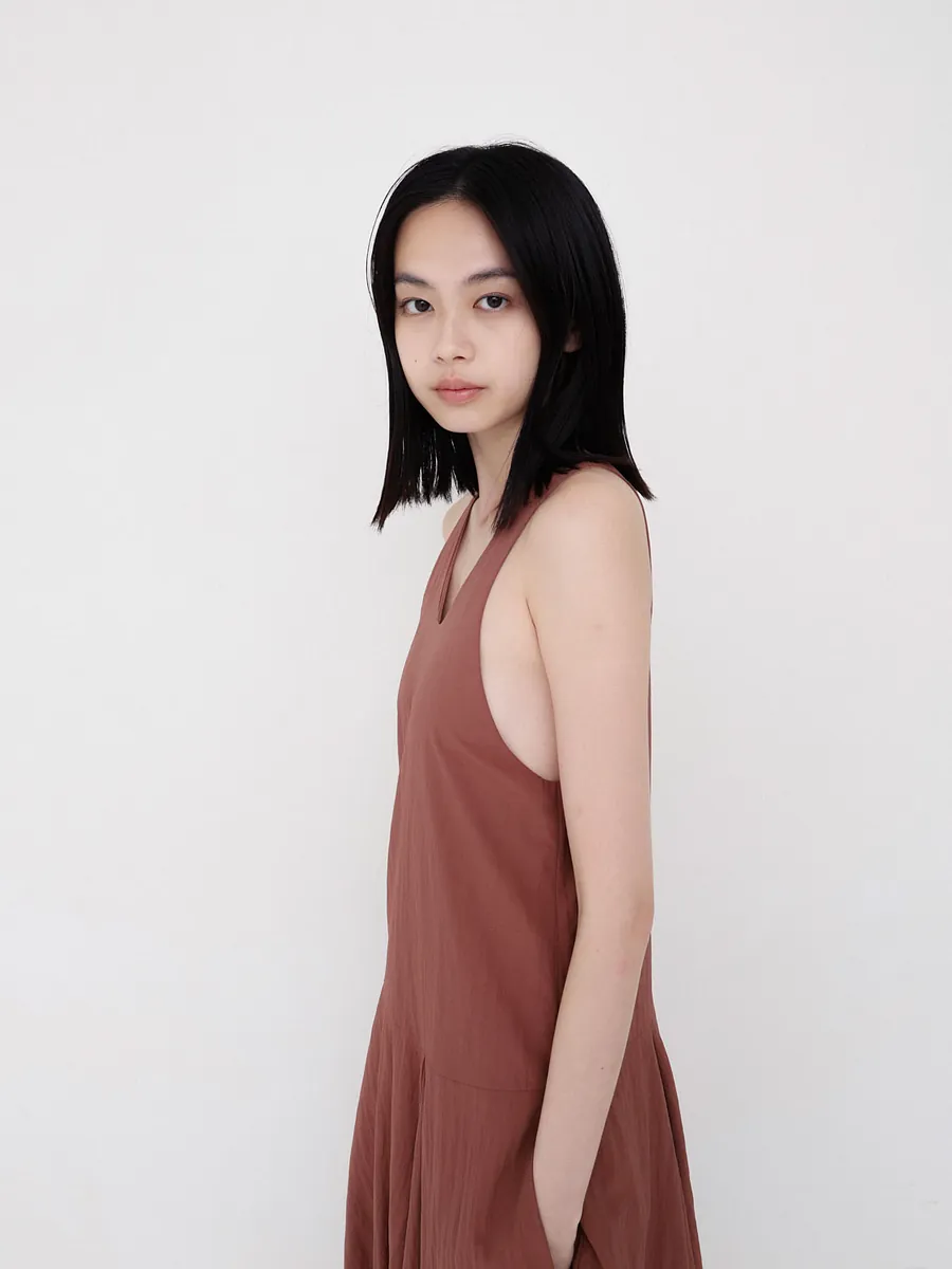 Studio Doe - Low Waist Panel Flared Dress