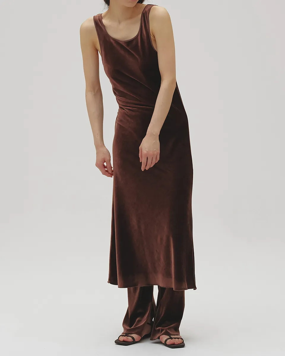 TODAYFUL - Velour Pencil Dress